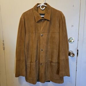 Galotti Vintage Brown Suede Jacket